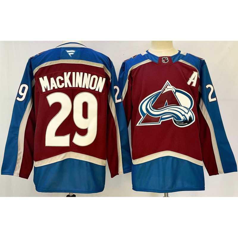 Herren Damen Eishockey Trainingsshirt Kurzarm Teamtrikot Colorado Avalanche Minnesota Stil
