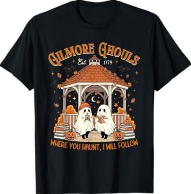 Gilmore Ghouls Όπου Κυνηγάς Εγώ θα Ακολουθήσω Αποκριάτικο Φάντασμα T-Shirt
