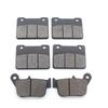 Motorcycle Front and Rear Brake Pads Sets for SYM MaxSym 400I 2011- Max Sym 600I 2014-2017 MaxSym TL500