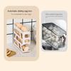 Slide-type Automatic Scrolling Egg Rack 4 Tier Egg Dispenser  Kitchen Dedicated