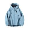 Outdoor Jacket Couples' Jacket Spring and Autumn New Soft Leather Hooded Mountaineering Jacket