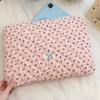 Puffy Tablet Sleeve Bag Embroidered Computer Storage Bag Portable Laptop Notebook Case  Work