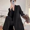 Women's Mid-Length Single-Breasted Trench Coat - Stylish British Street Style for Spring & Autumn