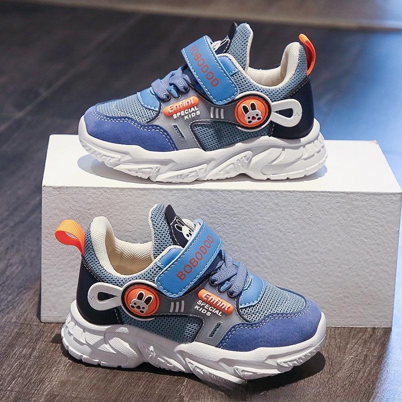

New Style Shoes for Boys and Girls - Running Shoes, Sports Shoes, Mesh Material, Breathable 30 синій