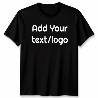 Individuelles T-Shirt mit Ihrem Text und Logo, personalisiert, für Herren und Damen