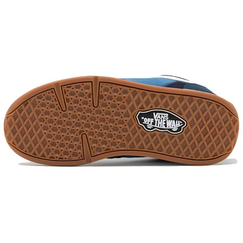 Vans Rowley Abrasion Resistant Low Top Casual Shoes Unisex Blue Sneakers VN000CTMSN0