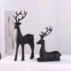 2 Pcs, Room Decor Mother Deer Cute Kids Room Decor Sculptures Kawaii Sculptures Christmas Home Decoration Fawn Figurines