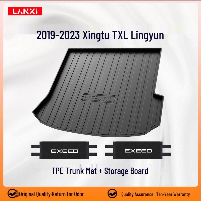 2025 Xingtu Lingyun TPE Trunk Mat for Four-Wheel Drive Vehicles