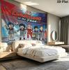 Franxx Wall Tapestry Aesthetic Wall Hanging Printed Fabric Blanket Decorative Tapestries For Bedroom Living Room Home Decor