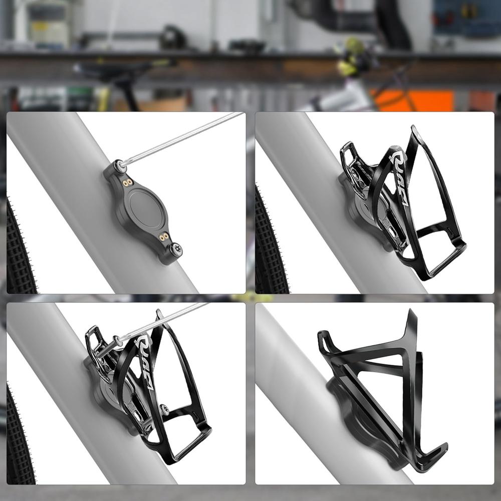 For Airtags Protective Case Cover Suitable Anti-lost Bike SeatMount Road Bicycles Support Holder Tracker Locator Tracker