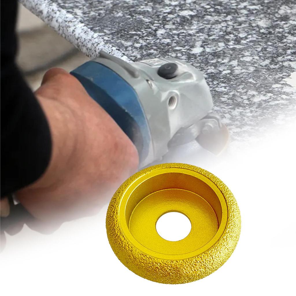 Grinding Wheel Dry Vacuum Brazed Grinding Head Chamfering Tool for Angle Grinder Accessories Marble Tile Glass Porcelain