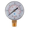 Mini Low Pressure Gauge For Fuel Air Oil Or Water 0-15psi/0-1bar BSPT Manometer