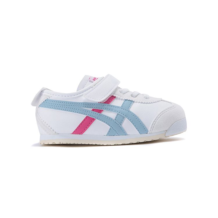 ONITSUKA TIGER Mexico 66 Everyday Versatile Non-Slip Shock Absorbing Durable Low-Top Walking Shoes Baby Shoes White C6B5Y-0144