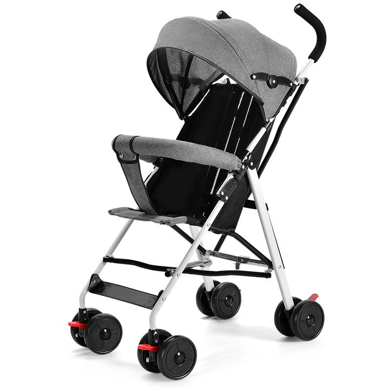 Lightweight Folding Baby and Toddler Umbrella Stroller with Recline Feature