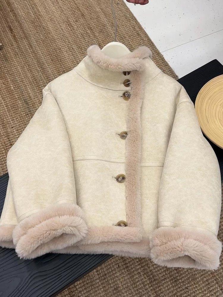 

Зимние новые модели популярны сегодня, меховая хлопковая одежда, меховые утепленные пальто, женские молодежные модели XL