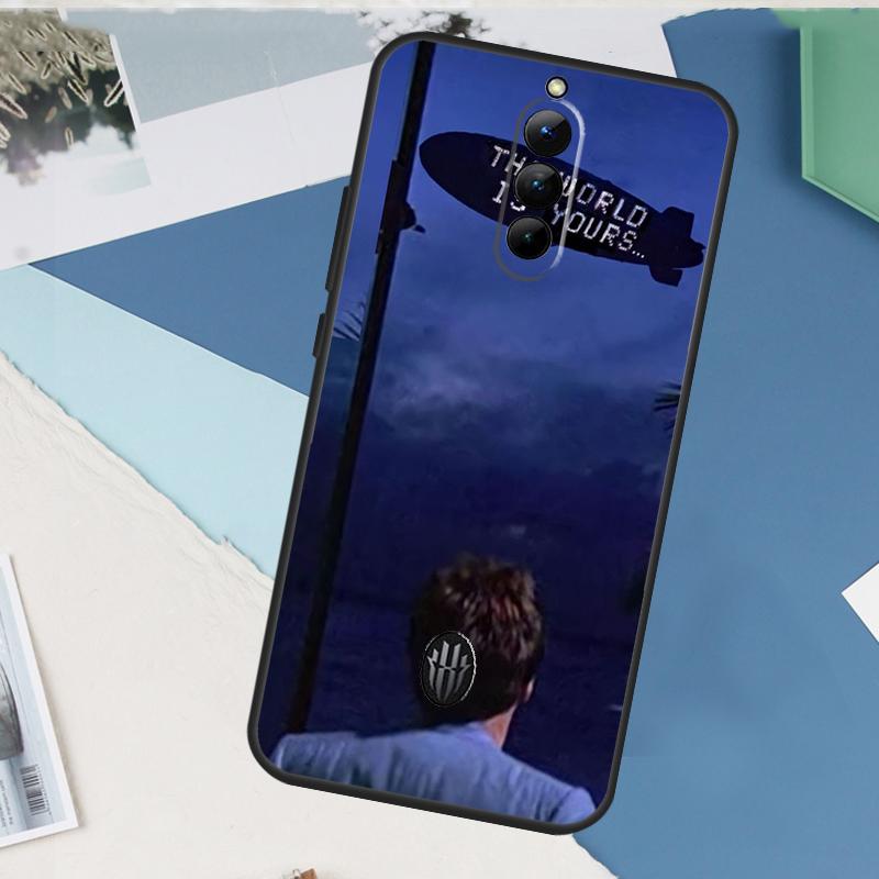 Scarface The World Is Yours Case For ZTE Nubia Red Magic 8S 9S 10S 10 9 8 11 Pro Plus 6 7 6S 7S Pro 5G 6R 10 Air Cover