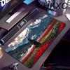 Game Mouse Pad Japanese Samurai Devil Mousepad Black Gamer Desk Mats Esports Mouse Pad Carpet Gaming Accessories Cool Table Mat