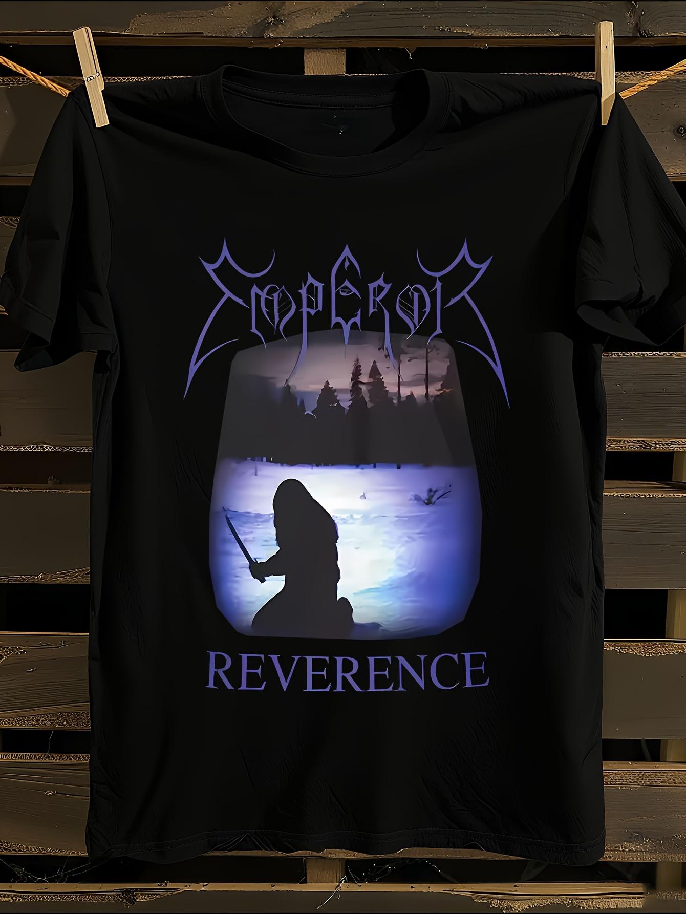 Emperor Reverence White Short-Sleeve Tshirt L