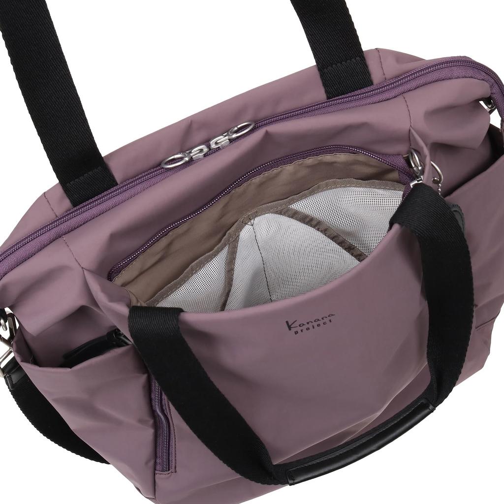 Kanana Project Collection Shoulder Bag, 2-Way, A4 Compatible, Women's Tote Shoulder Bag, 2-Compartment, Salir No. 35922