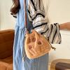 ins cute drawstring small bucket bag versatile kapibara plush bag girl heart cartoon student messenger bag bag bag