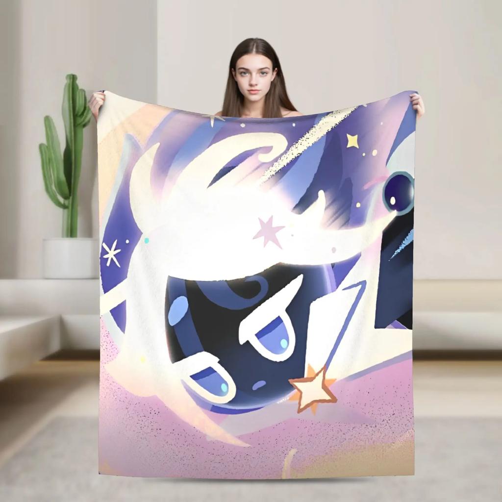 Cookie Run Kingdom Fleece Blanket  Novelty Throw Blanket for Bed Sofa Couch 200x150cm Quilt