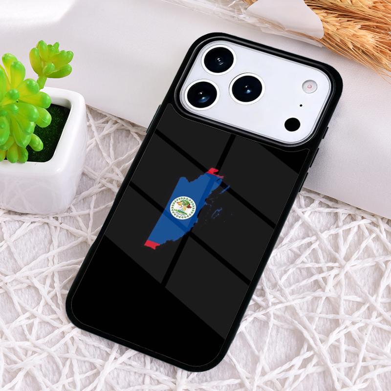 Belize Flag Phone Case for iPhone 17 Air 16 15 11 12 14 13 Pro Max Shockproof Cover