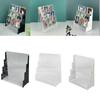 Acrylic Card Display Rack Lightweight Collection Riser Shelf Desk Organizer for Home Shop