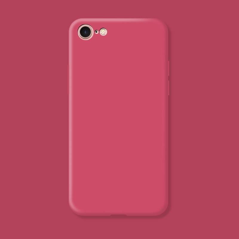 Case For iphone 6 7 8 Plus Shockproof TPU Liquid Silicon Protective Phone Back Cover for iphone SE   Case