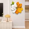 Sunflower Clock Ornament, New High-end Style for Living Room, Sideboard, Table Painting, Bedroom Table Clock