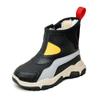 Children's Cotton Boots Winter New Boys' Shoes Snow Boots Girls Fleece Thickened Cotton Shoes Warm Winter Shoes Tide