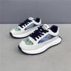 Autumn embroidery Forrest Gump shoes contrasting color design trendy sports casual shoes lightweight trendy shoes v