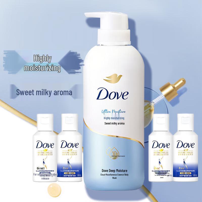 Dove Sweet Milk High Moisturizing Shower & Hair Care Set