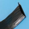 17cm Car Black Carbon Fiber Twill Look GT Tiny Mini Rear Wing Spoiler Decoration