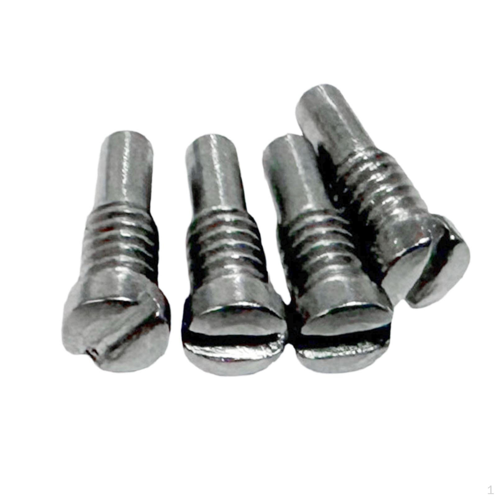 4Pcs Saxophone Adjustment Repair Screws Musical Instrument Parts Spare Metal Replacement