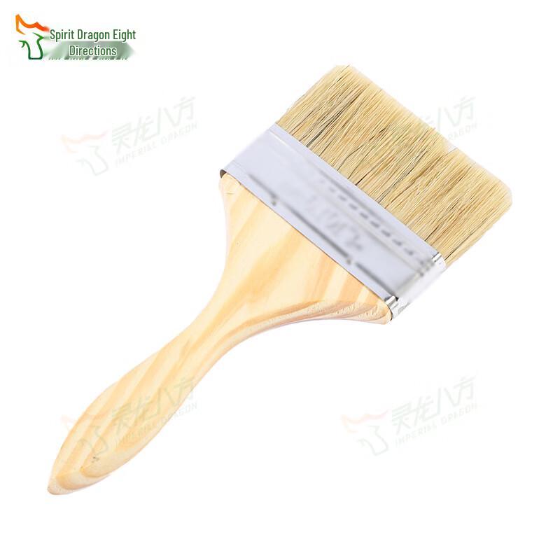 Versatile Wooden Handle Hog Bristle Brush Set