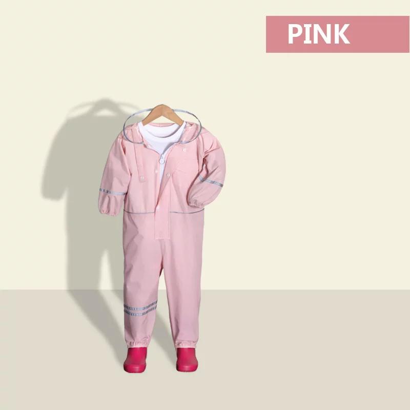 Big Orange Seed Children's One-Piece Raincoat Spring and Summer Modeling Waterproof Outdoor Primary School Boys and Girls Baby Child Poncho