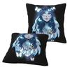 Halloween Film Corpse Bride Ghost Tim Burton 2 Pcs Square Pillowcase Pillow Cover Cushion Throw Pillow For Home Living Room