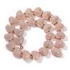 Iced Out Crossing Cz Heart Shape Necklace Fashion Jewelry Heart Tennis Choker Diamond Chain Women Man Necklace