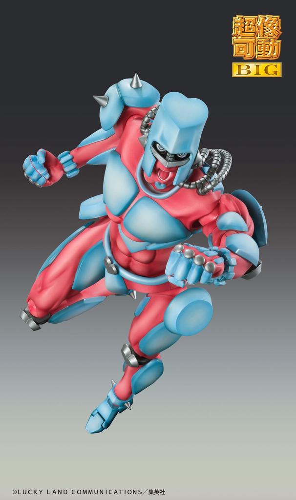 Medicos Entertainment Super Action Statue BIG Bizarre Adventure Part Approximately 220mm PVC ABS POM Metal Painted Movable Figure "JoJo's 4" "Crazy