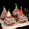 1/5Pcs Christmas Candles. Birthday Cake Decorations. Kids Birthday Colored Candle Holiday Party Star Candle Dress Up