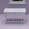 1:12 Table and 2 Drawer Dollhouse Scenery Mini Model Decor