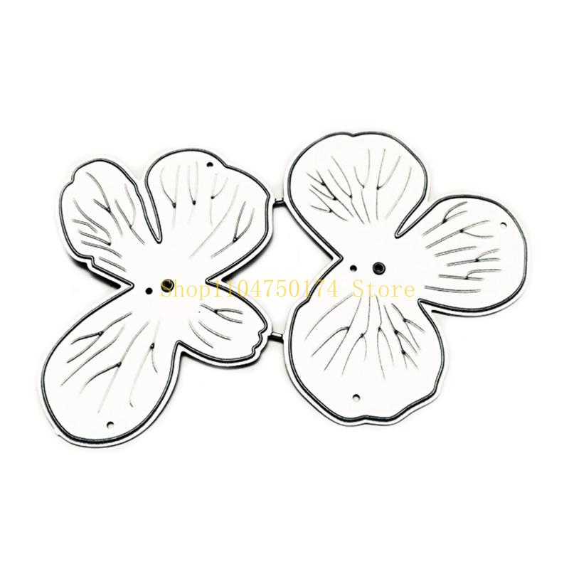 Kovové vykrajovátka Květinové ražební vykrajovátka Šablona pro DIY Scrapbooking Výrobu dárkových karet Dekorace nábytku a stěn nejlepší prodej