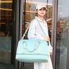 Dry-wet Separation Casual, Versatile Solid-color Fitness Bag for Outings, Large-capacity Travel Bag with A Handle and Shoe Compartment