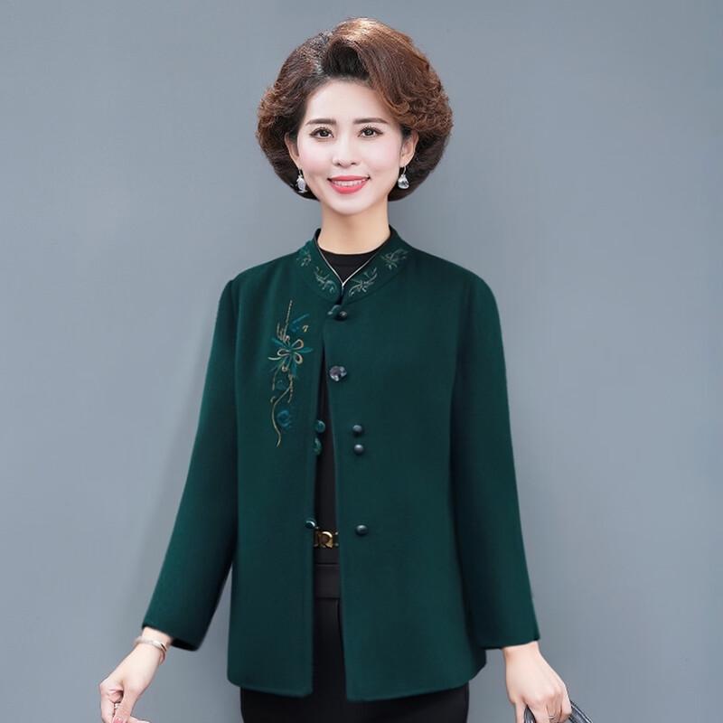 XUEXI Elegant Winter Double-Faced Wool Coat