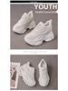 Women's Height-Increasing Dad Sneakers: 8cm Thick Sole, Breathable, Trendy, Casual Sports Shoes for Autumn (A8382)