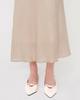 Sisterhood Long Flare Skirt - Beige