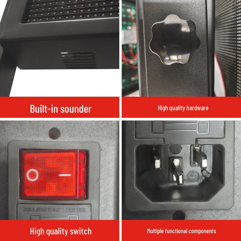 Leile Portable Wireless Basketball Electronic Scoreboard with 24-Second Shot Clock