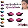 2 Pairs Self-Adhesive 3-in-1 Eye Makeup Sticker Reusable Party Makeup Stickers  Travel