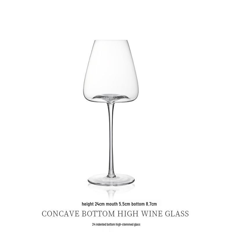 Элегантный хрустальный винный бокал