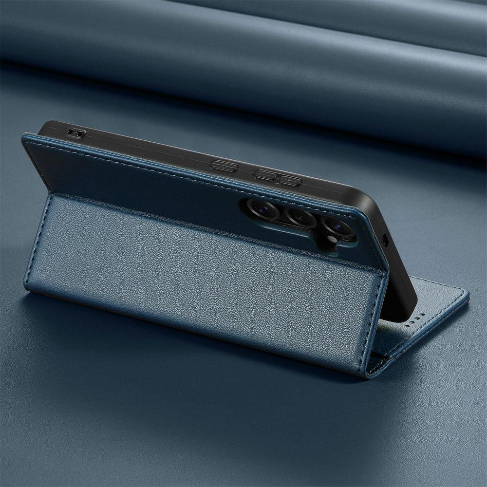 Luxusní pouzdro pro Samsung Galaxy A56 A36 A26 A16 A06 A07 A17 5G 4G RFID Kožená peněženka Kryt Etui Samsung A 56 36 26 16 Kniha Funda